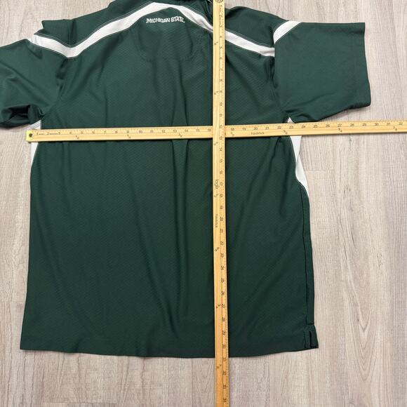 Nike Michigan State Spartans Polo Shirt Men's XL Dri-Fit NCAA College NCAA MSU - Picture 7 of 8